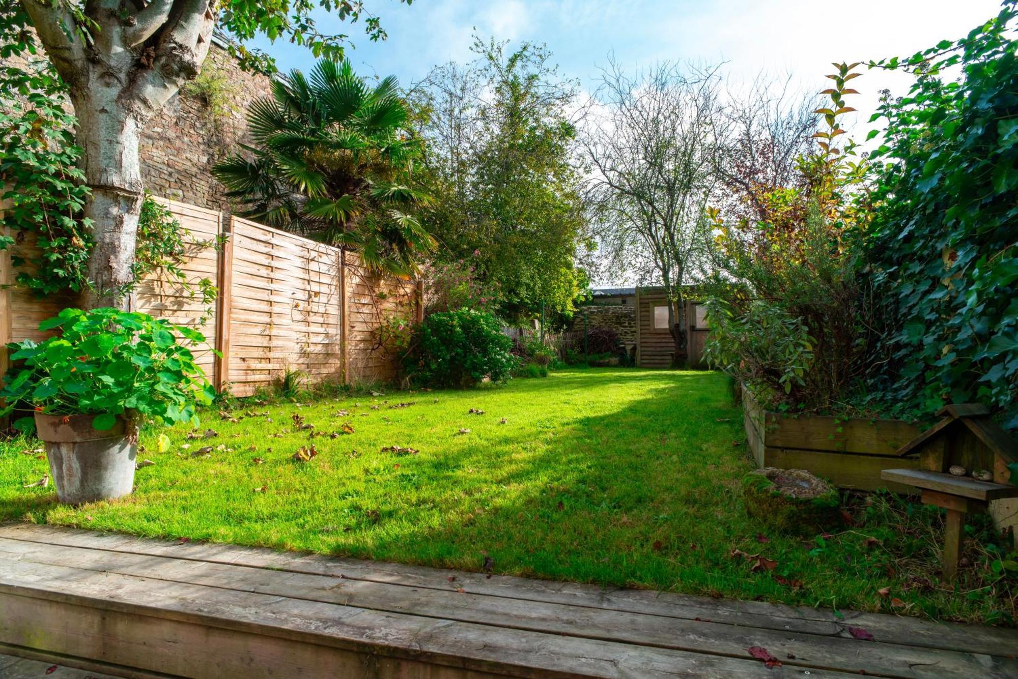 Escale Jardin - Joli Apt Proche Gare Avec Jardin Vannes Luaran gambar